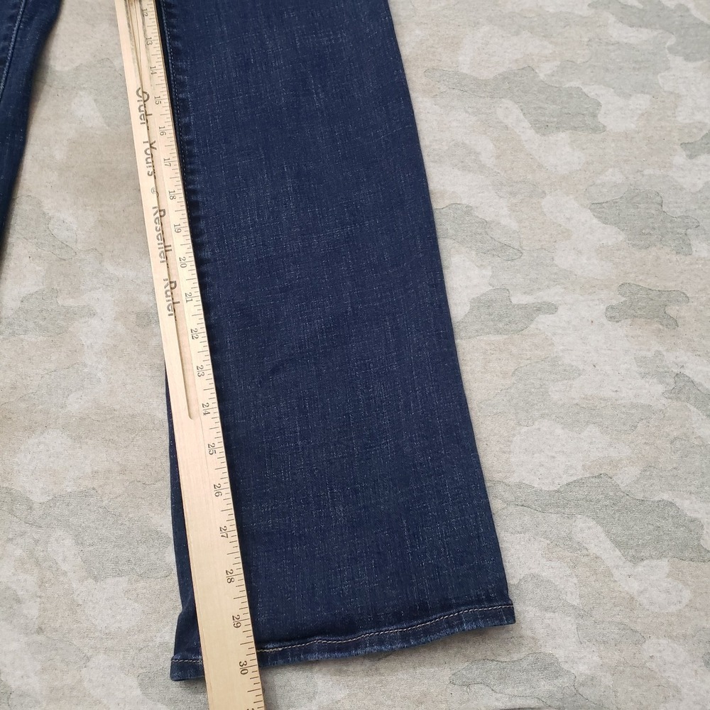 Levi's Jeans Womens 27 Blue Classic Bootcut Denim Medium Wash Stretch - Picture 4 of 12
